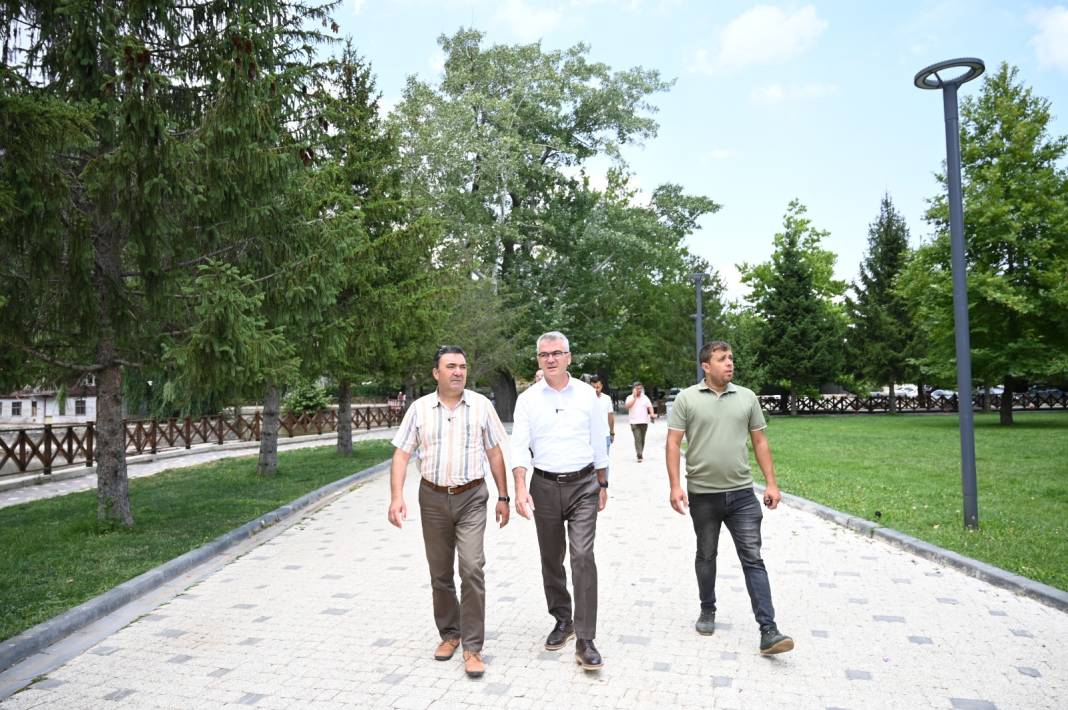 Konya’nın ünlü tabiat parkında temizlik başladı 7